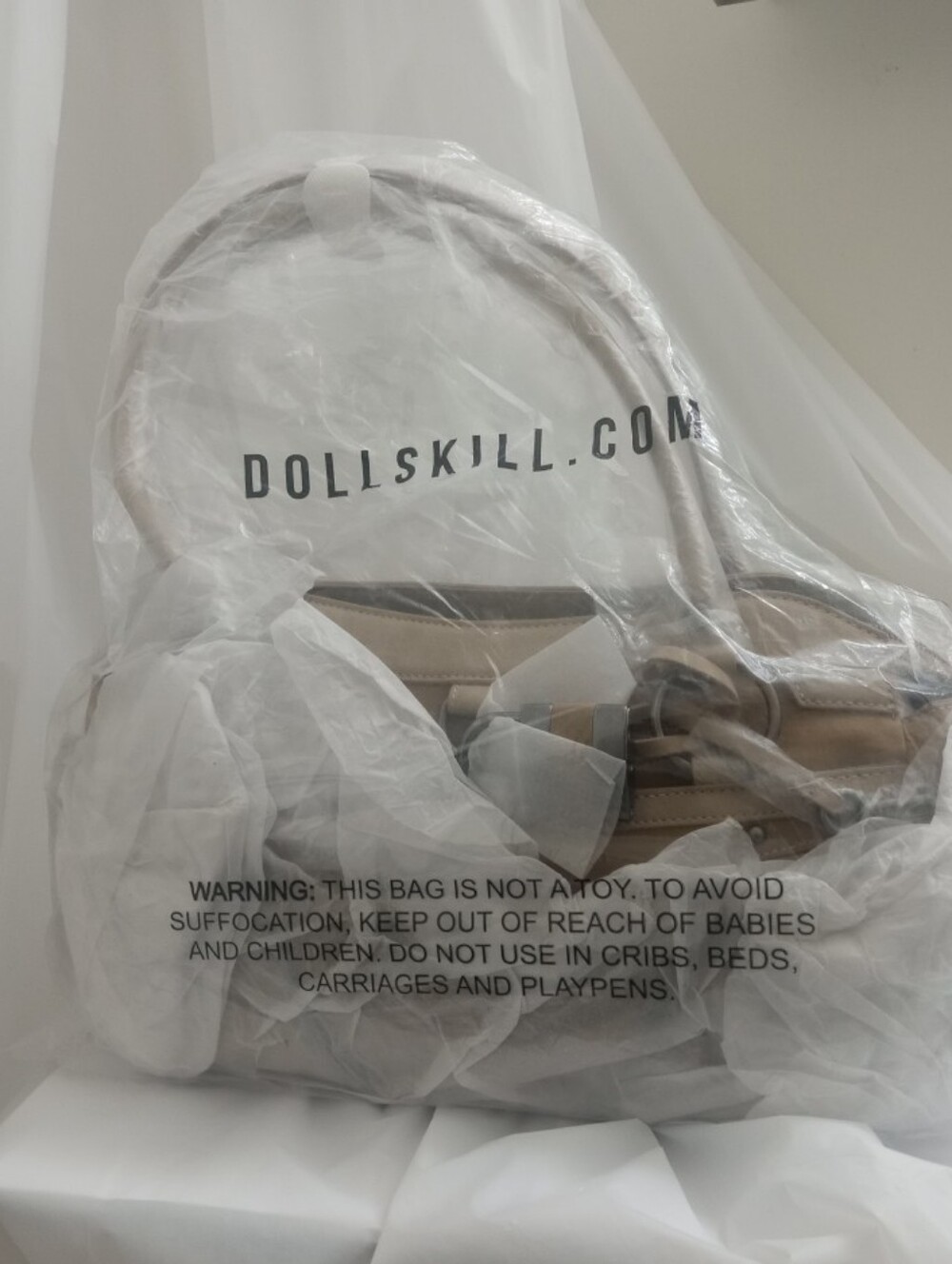 Dolls Kill Current Mood Limitless Love Y2K Vegan Suede Motorcycle Shoulder Bag